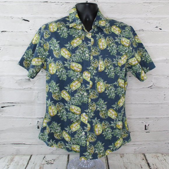 Goodfellow & Co Tropical Casual Oxford Shirt - Picture 1 of 8